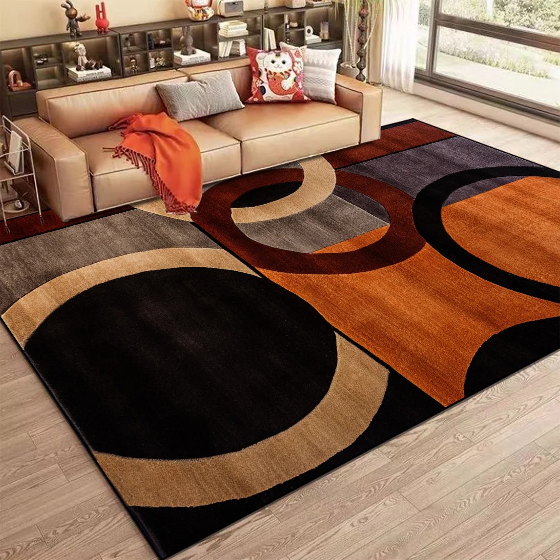 Nordic Abstract Carpet for Liv - Home Bar Lounge 评论和价格