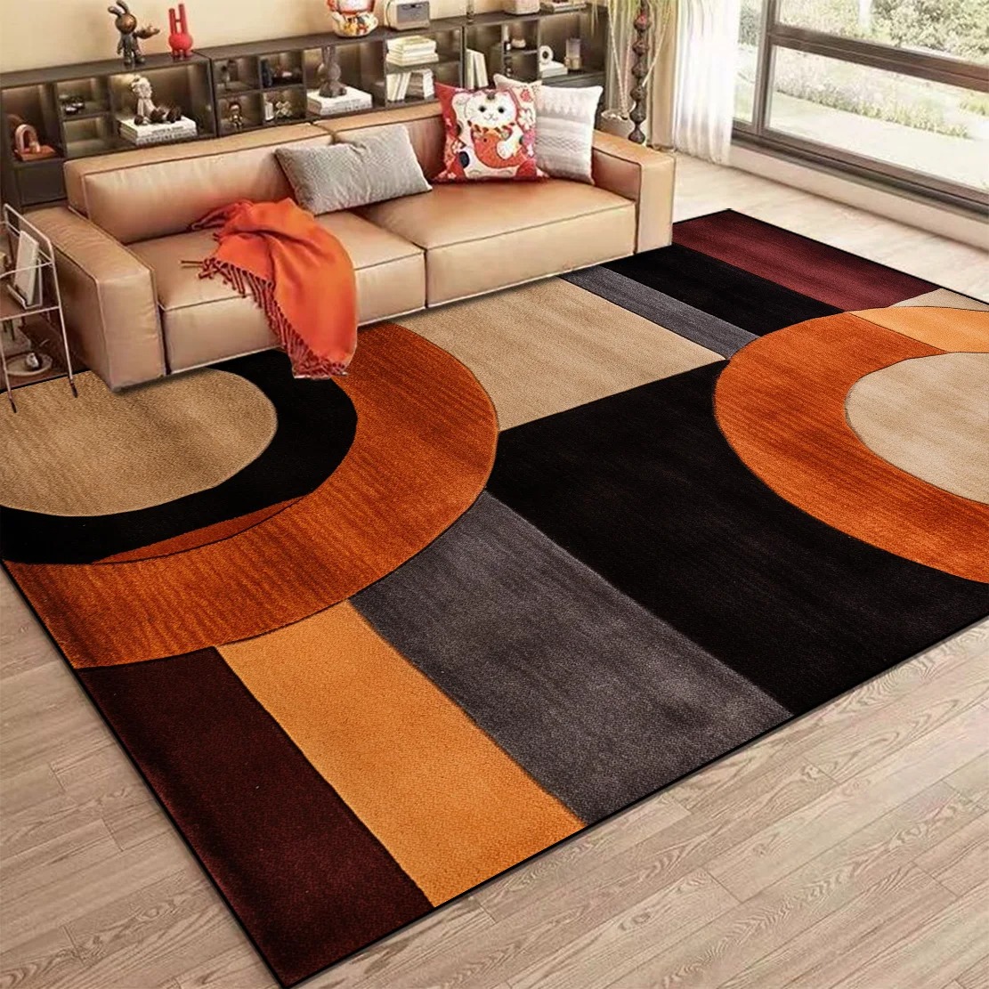 Nordic Abstract Carpet for Liv - Home Bar Lounge 评论和价格