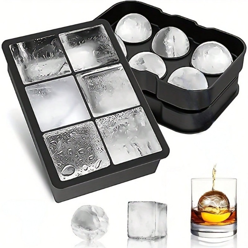 Premium Silicone Ice Cube Tray - Ice Mold Sphere 评论和价格