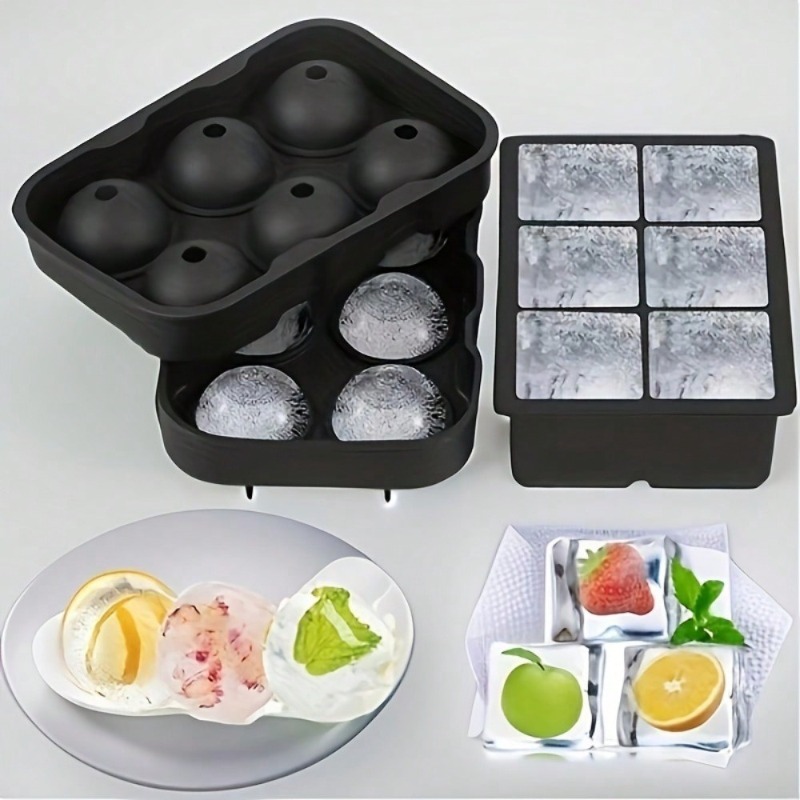 Premium Silicone Ice Cube Tray - Ice Mold Sphere 评论和价格